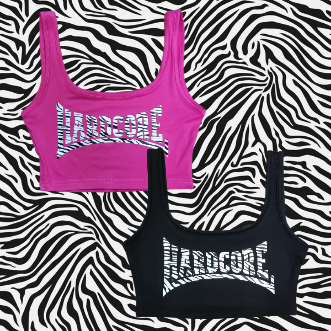 Top Harcore Leopardo/Cebra/Metalico/Camuflaje